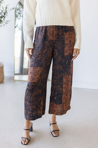 Kova Patchwork Printed Pants