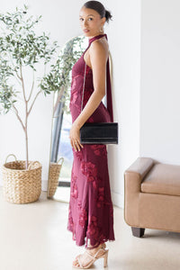Beatriz Floral Halter Maxi Dress