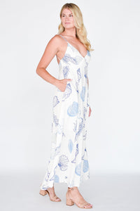 Seashell Shore Maxi Dress