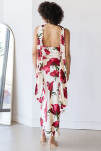 Magdalena Maxi Dress With Scarf