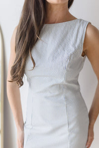 Harbor Stripe Mini Dress