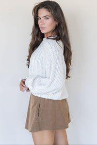 Paradise Found Suede Skort Paradise Found Suede Skort