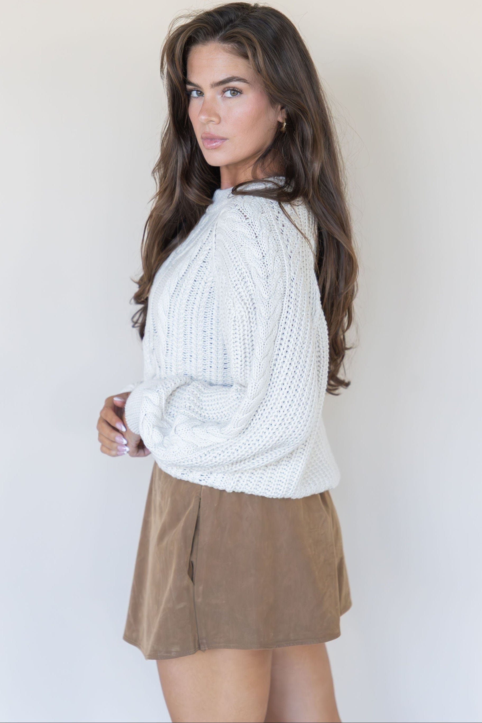 Paradise Found Suede Skort Paradise Found Suede Skort