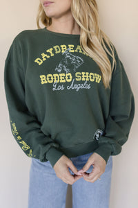 Daydreamer Rodeo Show Oversized Crew Sweatshirt
