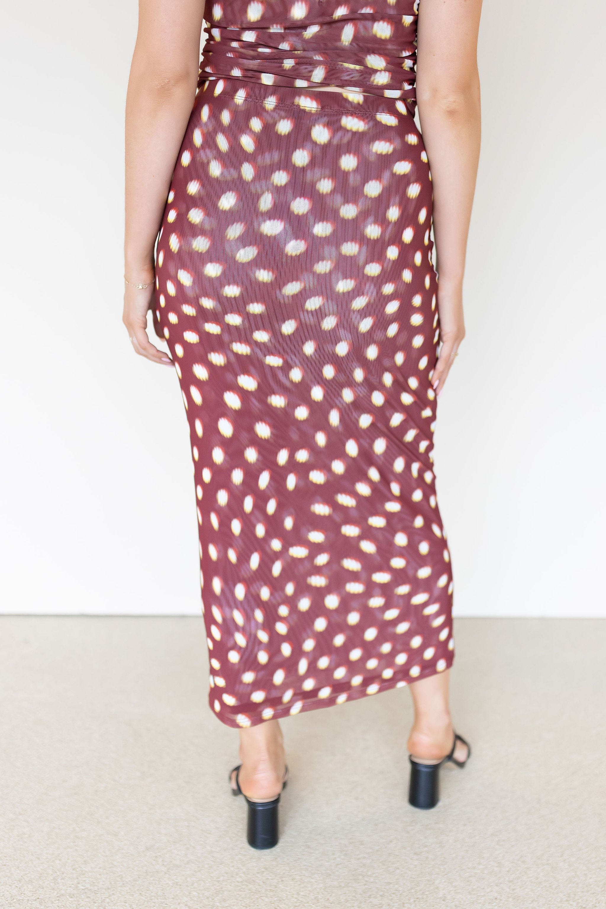 Clyde Mesh Midi Skirt Clyde Mesh Midi Skirt