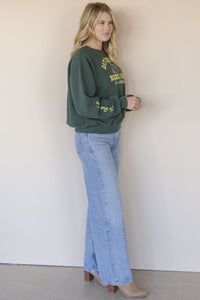 Daydreamer Rodeo Show Oversized Crew Sweatshirt