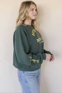 Daydreamer Rodeo Show Oversized Crew Sweatshirt
