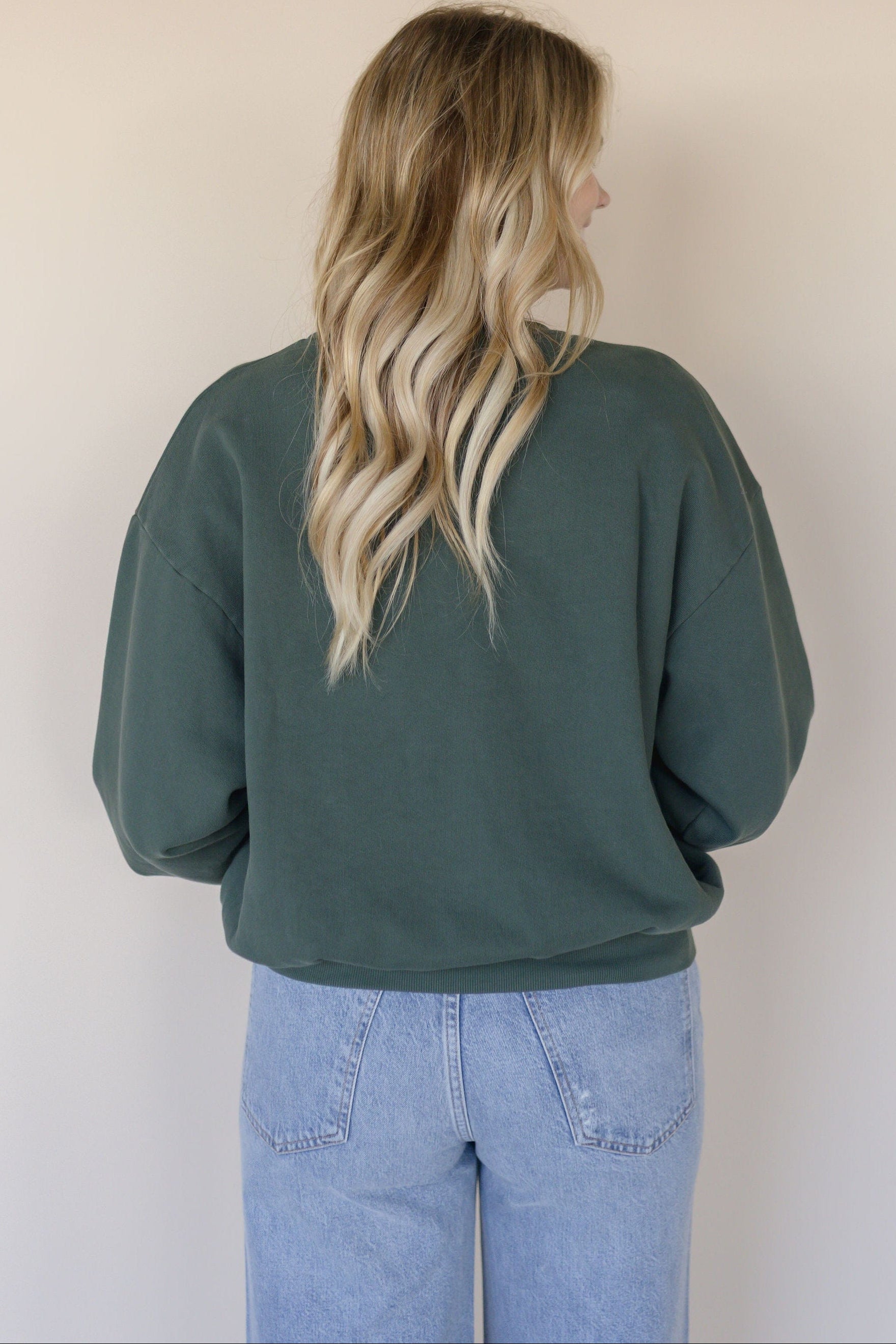 Daydreamer Rodeo Show Oversized Crew Sweatshirt