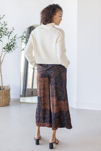 Kova Patchwork Printed Pants