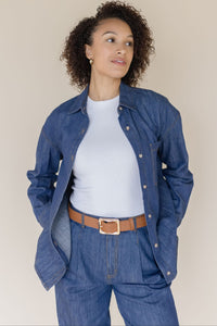 Whitney Denim Button Down Shirt Whitney Denim Button Down Shirt