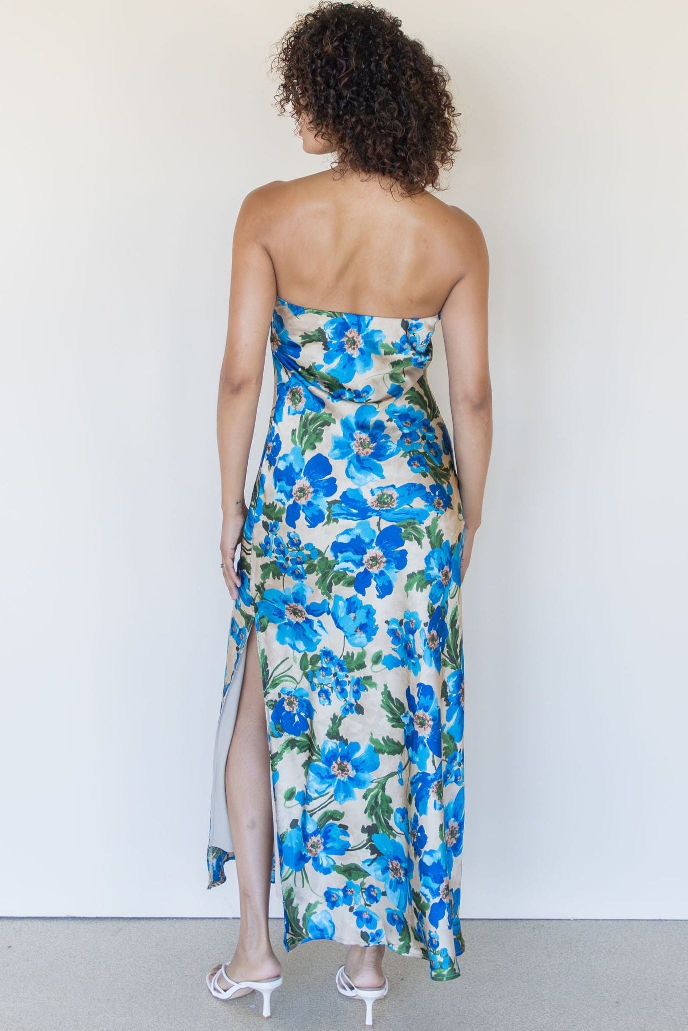 Art Of Bloom Strapless Maxi Dress Art Of Bloom Strapless Maxi Dress