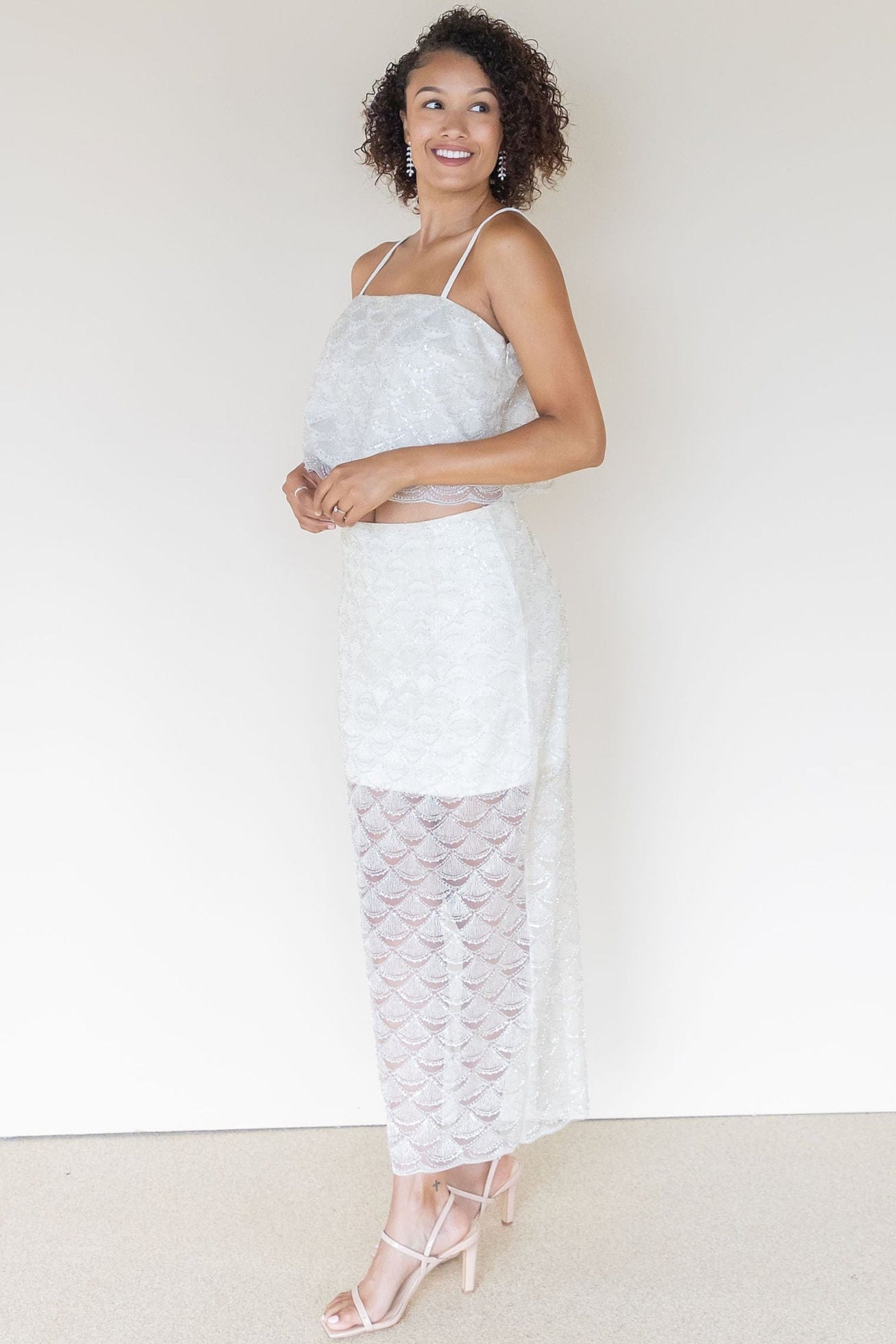 Sabrina Sequin Midi Skirt Sabrina Sequin Midi Skirt