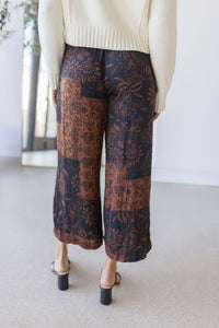 Kova Patchwork Printed Pants