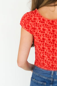 Faye Printed Top