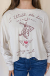 Johnny Cash Walk The Line Meet & Greet Long Sleeve Johnny Cash Walk The Line Meet & Greet Long Sleeve