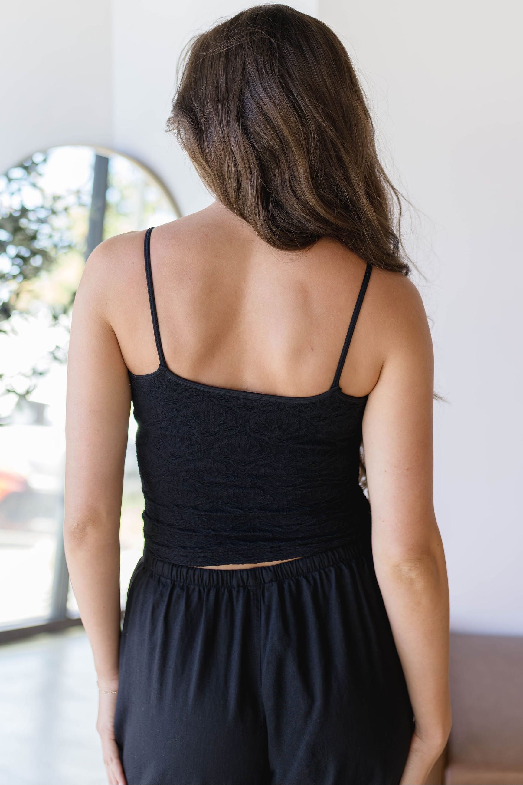 Floral Textured Lace Brami