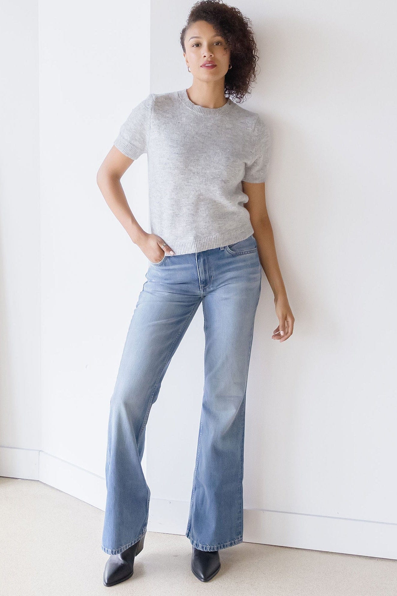 Lark Short Sleeve Knit Sweater Lark Short Sleeve Knit Sweater