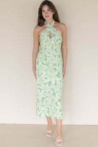 Anita Halter Keyhole Dress
