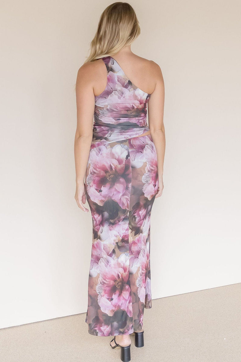 Margerie Mesh Midi Skirt Margerie Mesh Midi Skirt