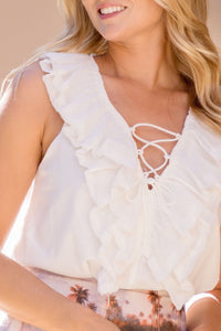 Virginia Frilled Blouse