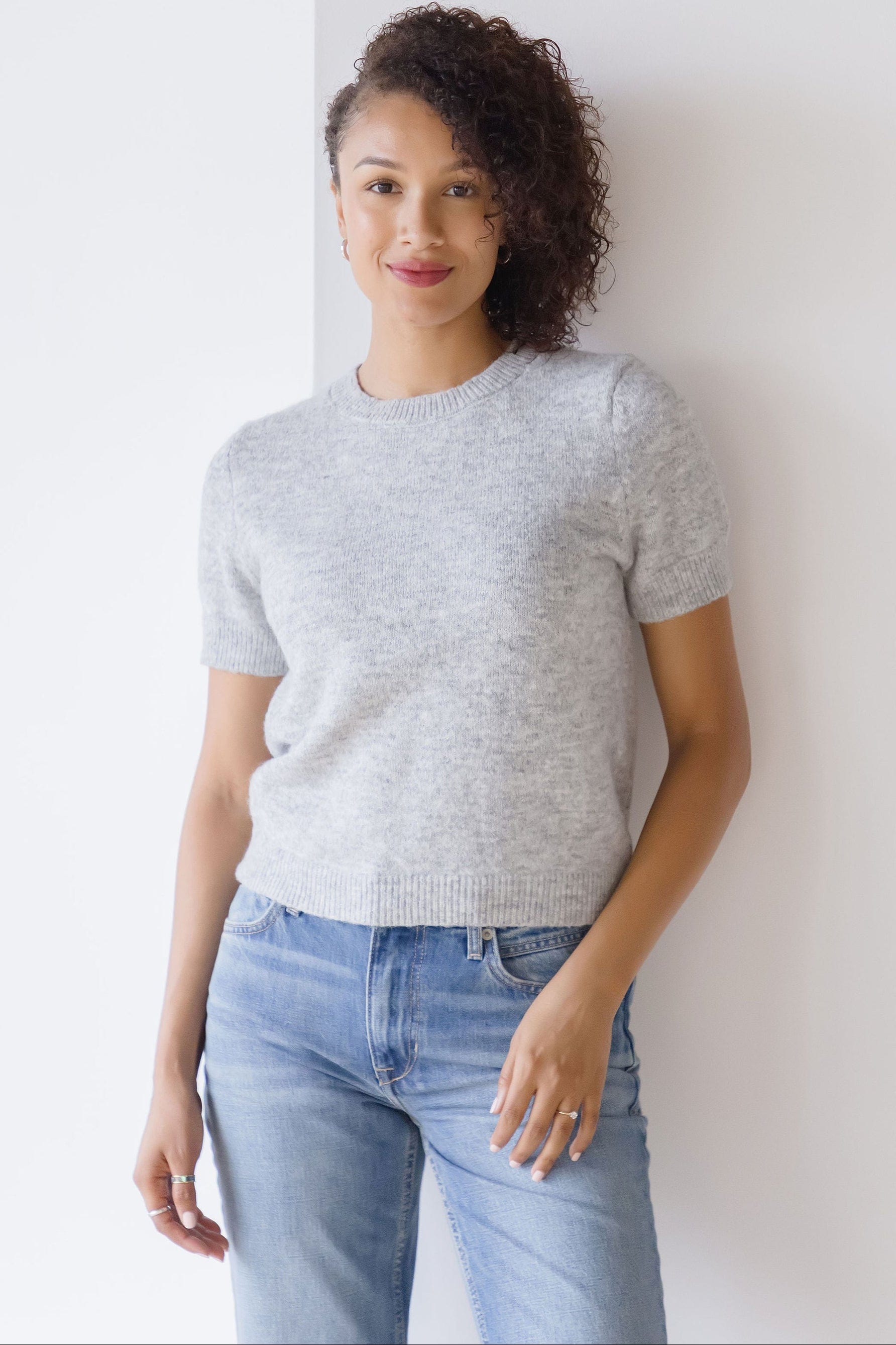 Lark Short Sleeve Knit Sweater Lark Short Sleeve Knit Sweater