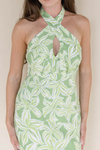 Anita Halter Keyhole Dress