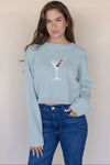 One More Round Cropped Sweater One More Round Cropped Sweater