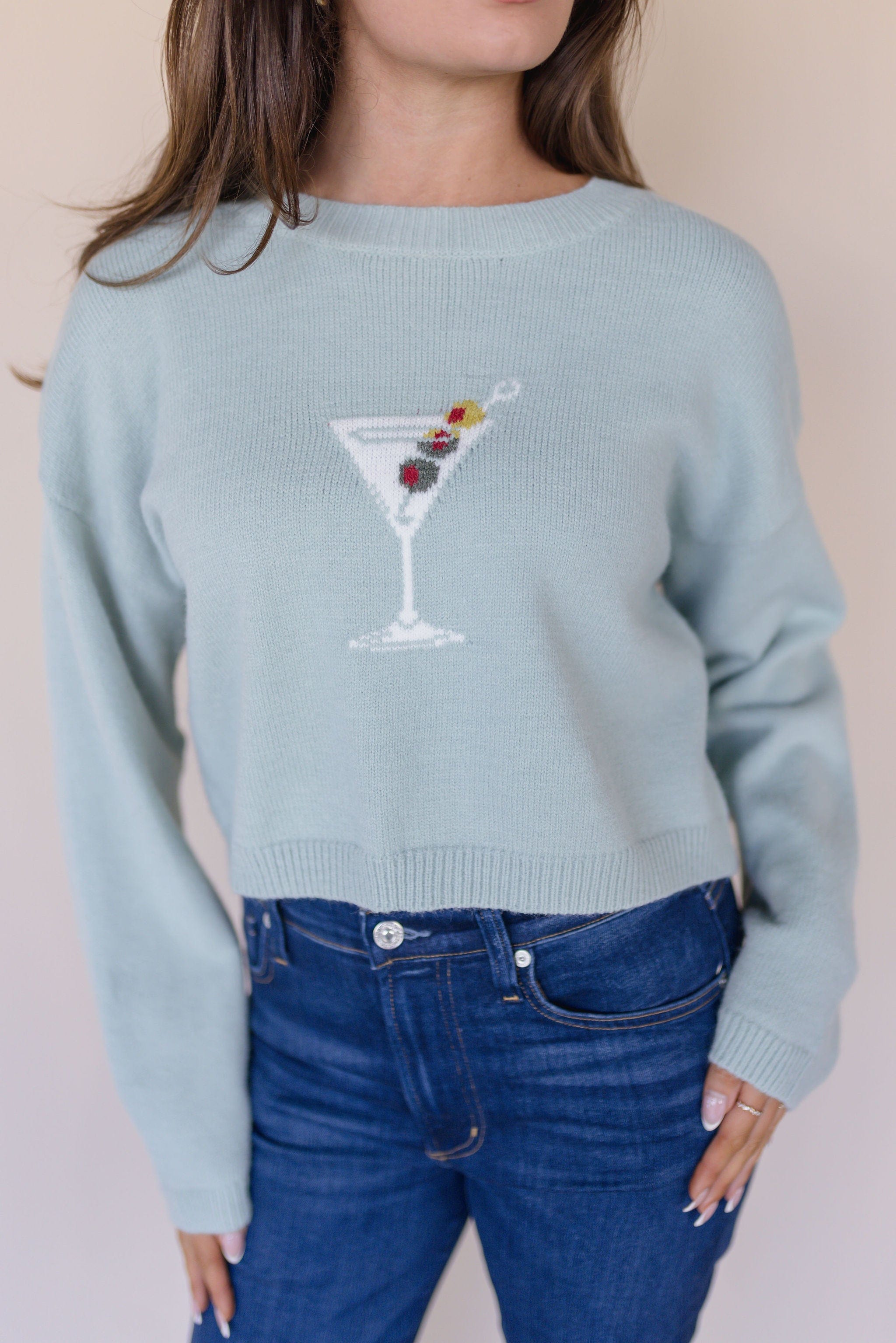 One More Round Cropped Sweater One More Round Cropped Sweater