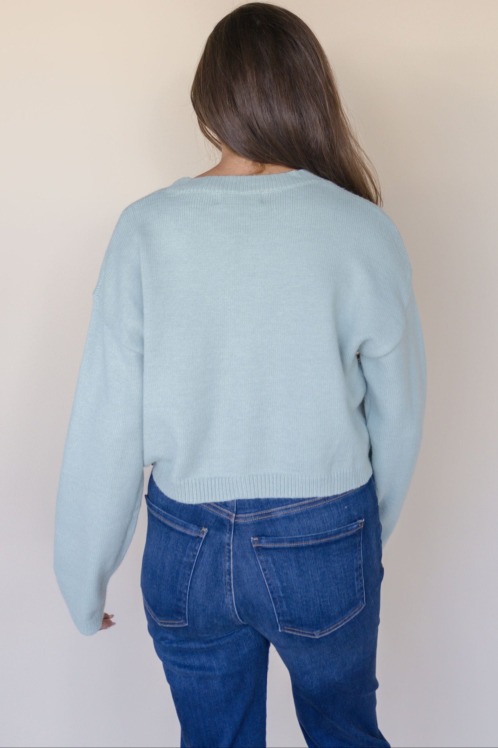 One More Round Cropped Sweater One More Round Cropped Sweater