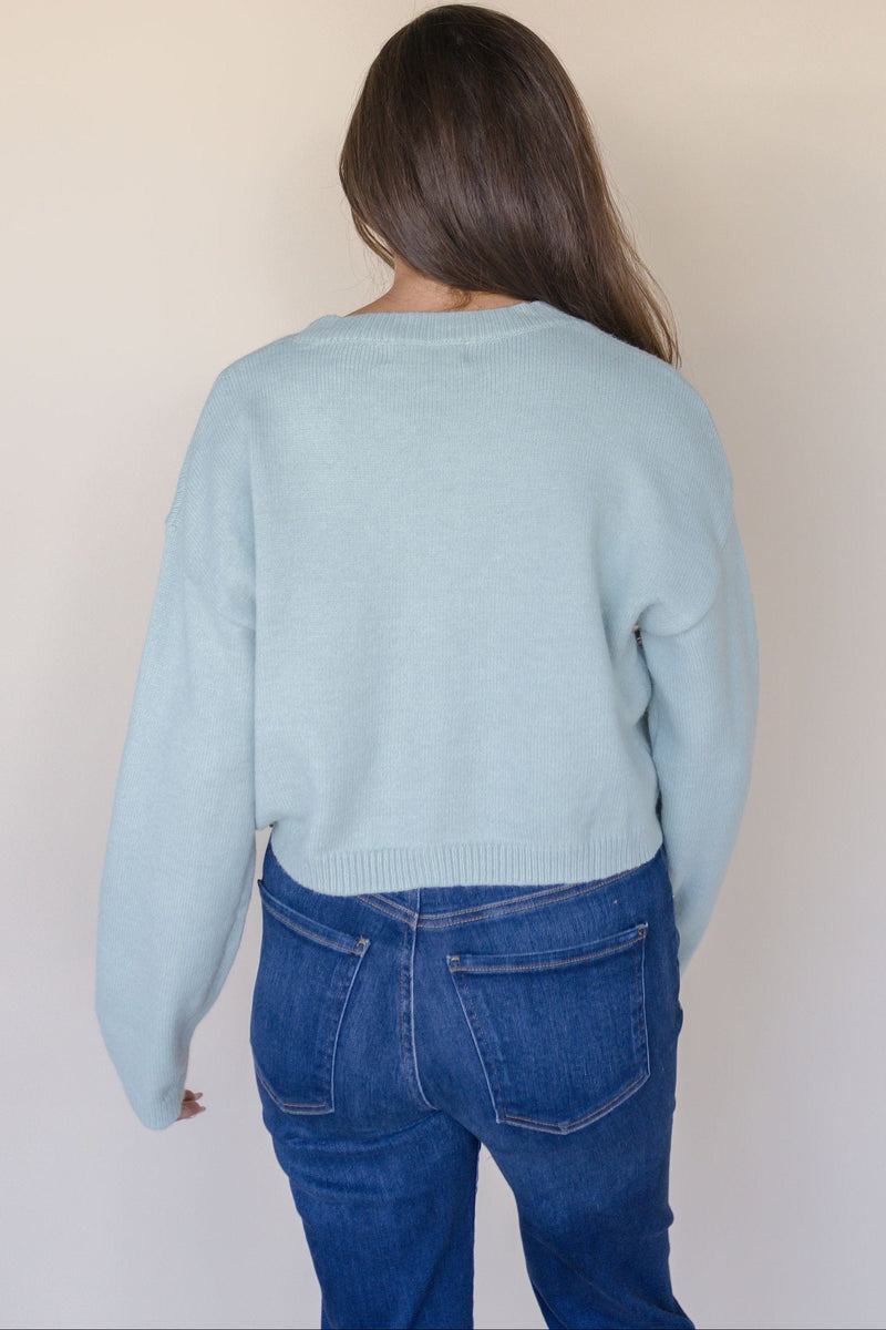 One More Round Cropped Sweater One More Round Cropped Sweater