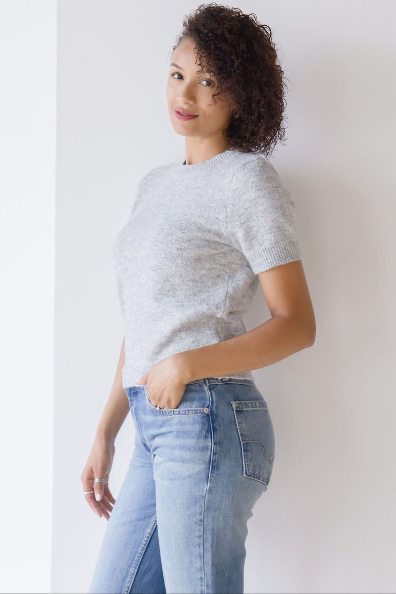 Lark Short Sleeve Knit Sweater Lark Short Sleeve Knit Sweater