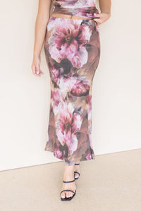 Margerie Mesh Midi Skirt Margerie Mesh Midi Skirt