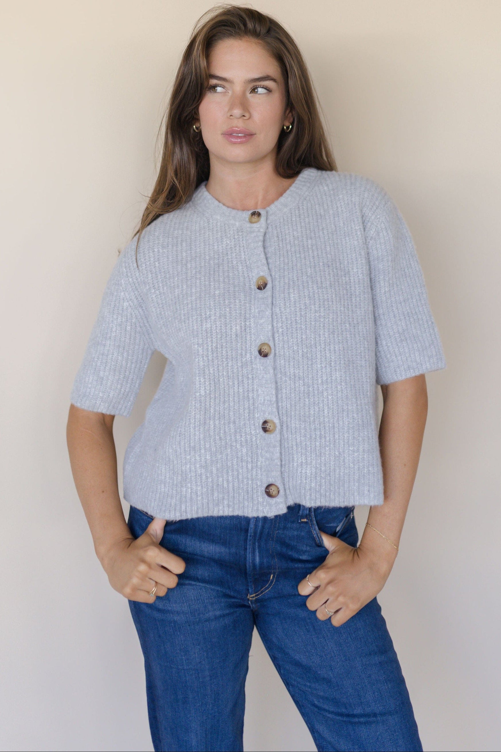 Quinn Knit Cardigan Top Quinn Knit Cardigan Top