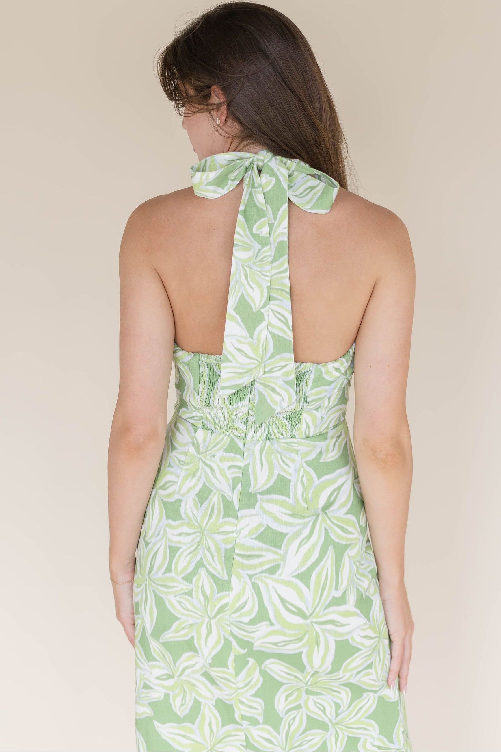 Anita Halter Keyhole Dress