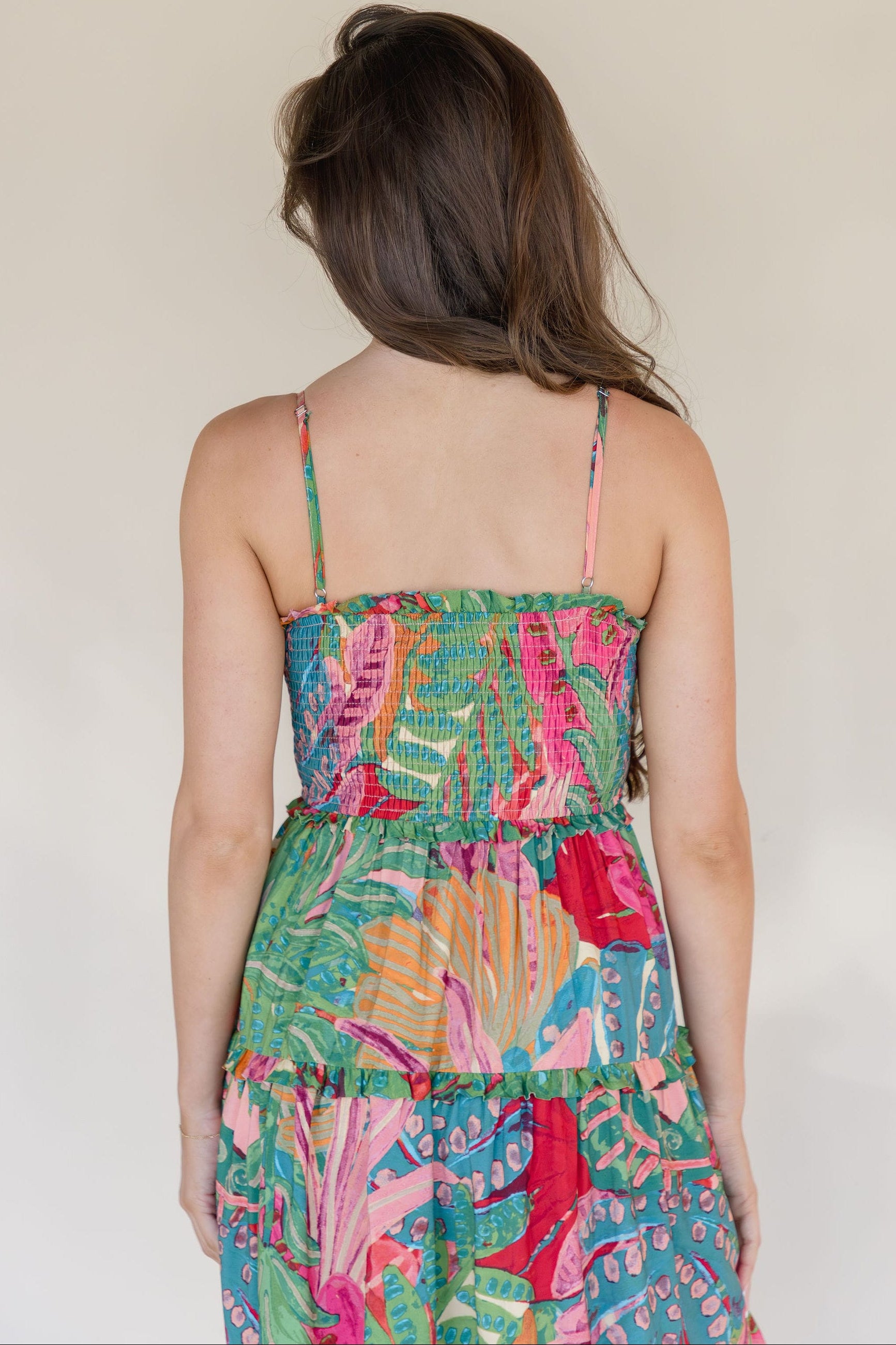 Calypso Kiss Midi Dress