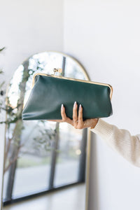 Gia Asymmetrical Clutch Crossbody