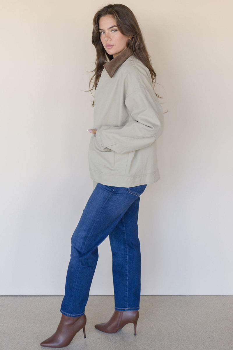 Parks Corduroy Collared Barn Jacket Parks Corduroy Collared Barn Jacket