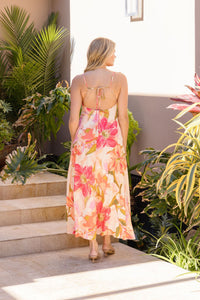 Elianna Open Back Maxi Dress