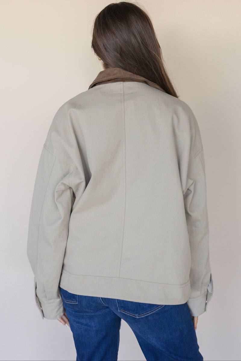 Parks Corduroy Collared Barn Jacket Parks Corduroy Collared Barn Jacket