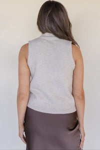 Montgomery Knitted Mockneck Top Montgomery Knitted Mockneck Top