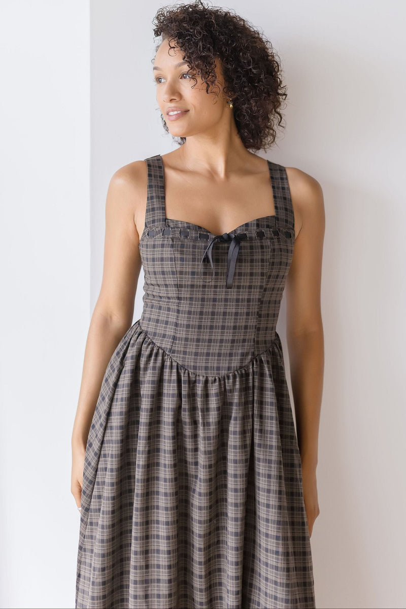 Aubrette Sweetheart Midi Dress Aubrette Sweetheart Midi Dress