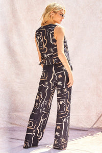 Ruth Abstract Pant