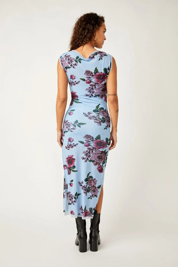carmel floral mesh dress Carmel Floral Mesh Dress – Wild Dove Boutique