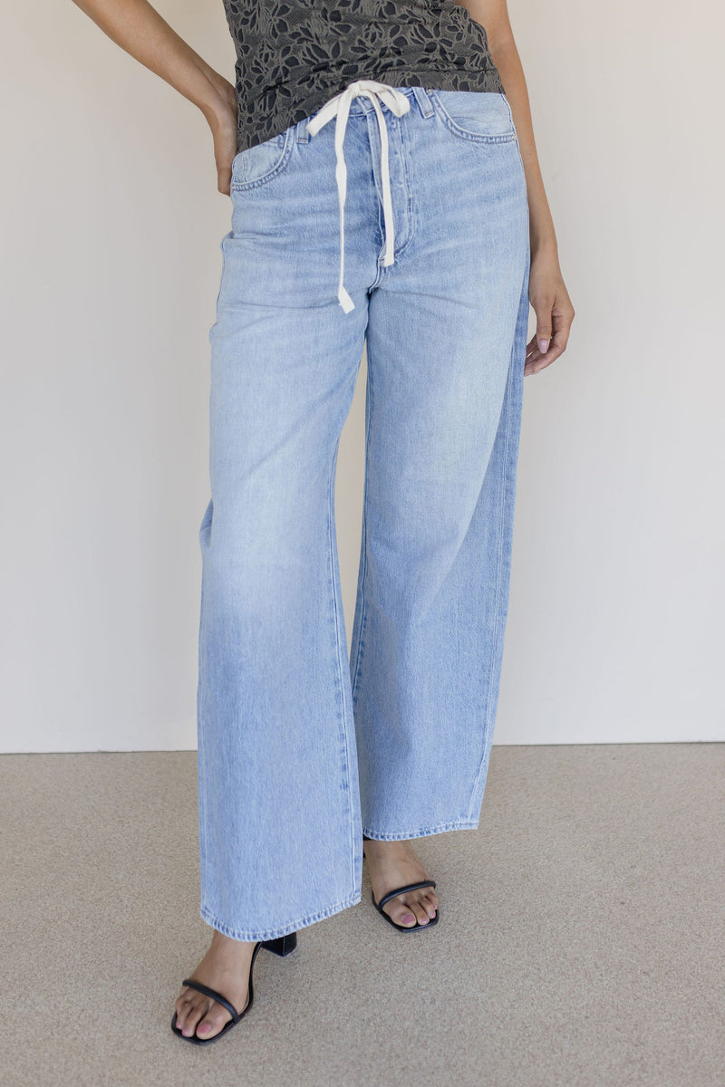 Citizens of Humanity Brynn Drawstring Trouser Jean 30.5" Blue Lance