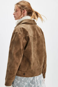 Free People Night Ranch Vegan Jacket