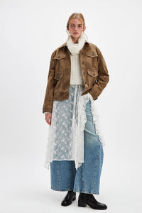 Free People Night Ranch Vegan Jacket