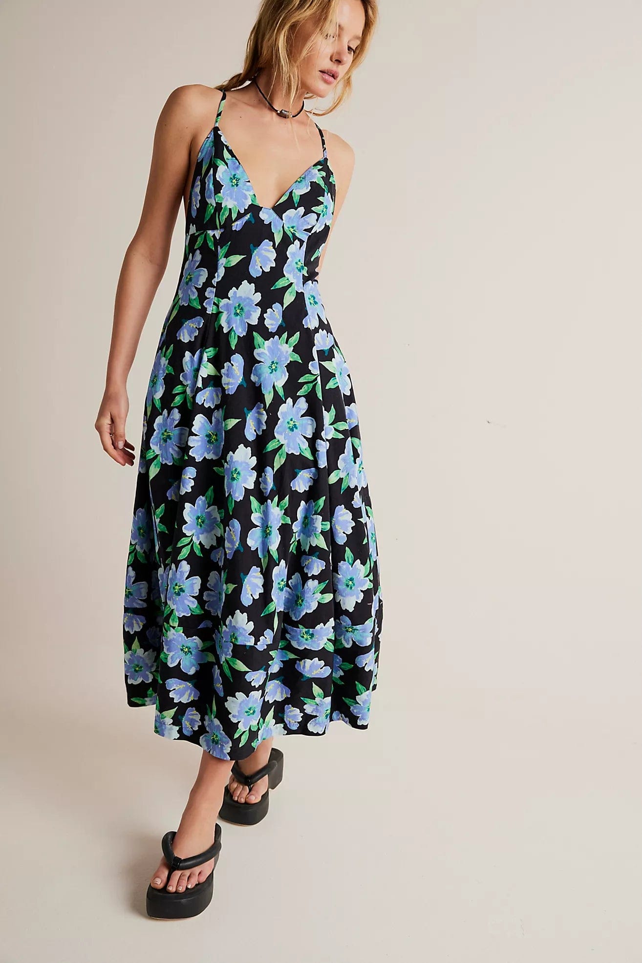Finer Things Printed Midi