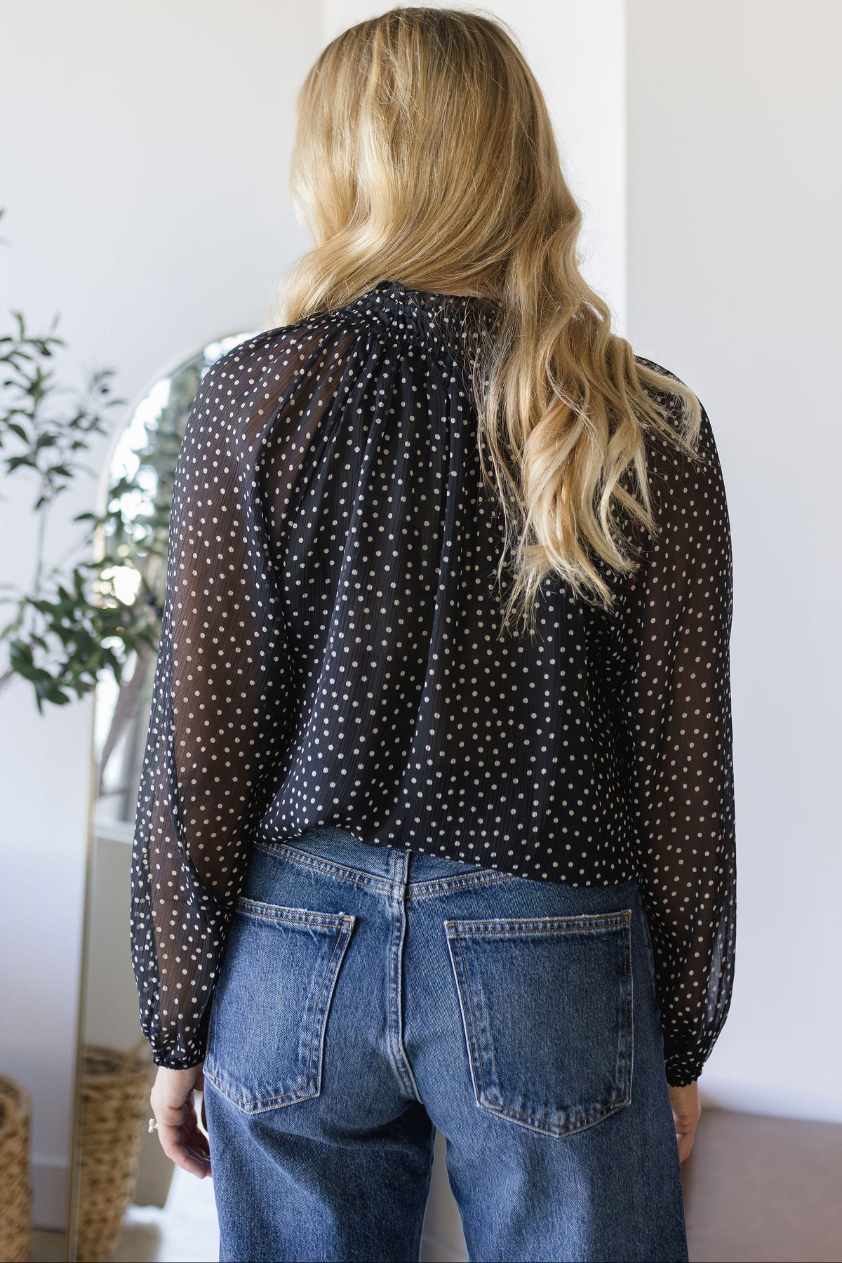 Gentle Fawn Annie Blouse Black Print