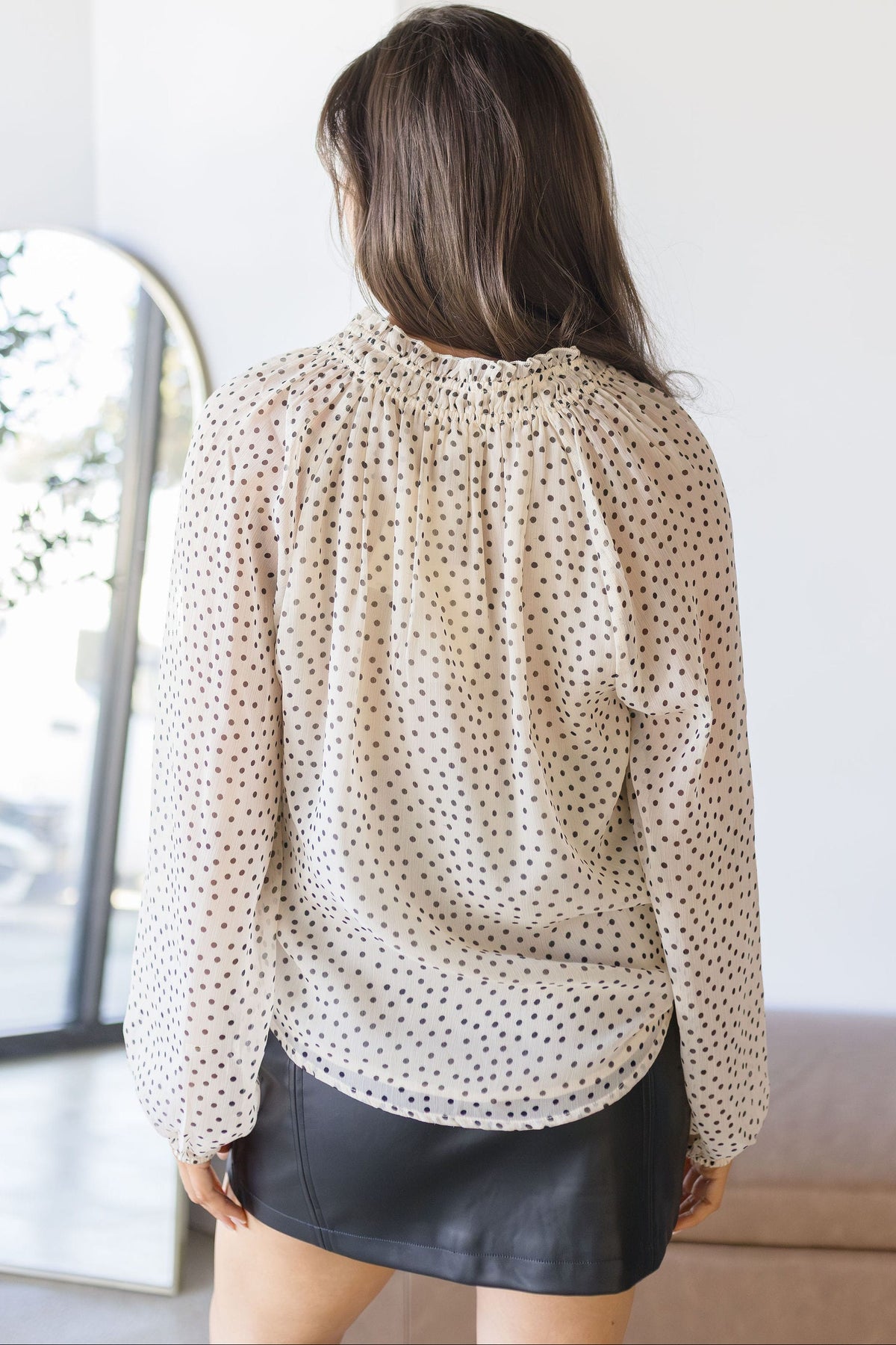 Gentle Fawn Annie Blouse Cream Print