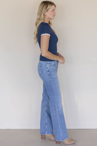 Gentle Fawn Dayna Tee Navy Ringer